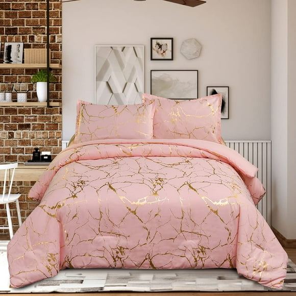 Metallic King Comforter Set