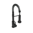thumbnail image 3 of Bothwa Home KF-YQ603-MB 10 - Inch Silen Kitchen Faucet in Matte Black, 3 of 8