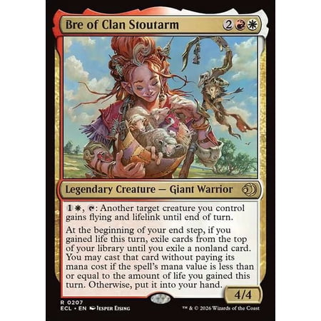MtG Lorwyn Eclipsed Rare Bre of Clan Stoutarm #207