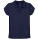 thumbnail image 1 of Polo Nautica School Uniform de manga corta para niña de 12 a 14 años, azul marino, 1 of 1