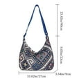 thumbnail image 2 of Students Simple Canvas Large-capacity Shoulder Bags Tote Bag Handbags Messenger Bag 4, 2 of 8