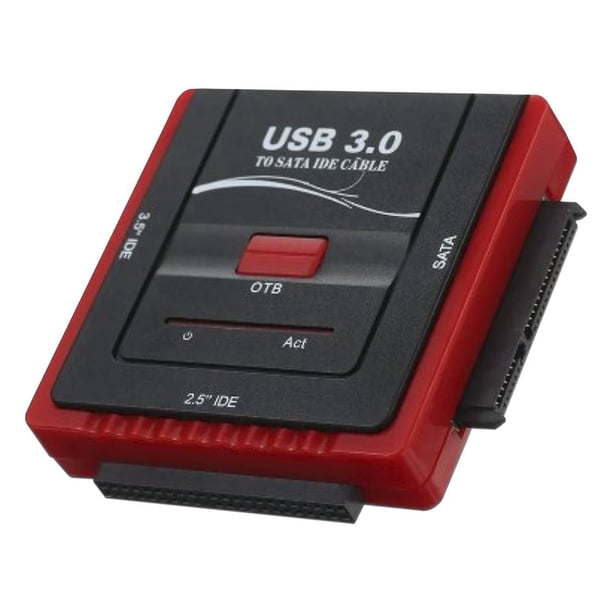 Adaptador BRobotix, de USB 3.0 a SATA e IDE. Brobotix 263809 | Walmart ...