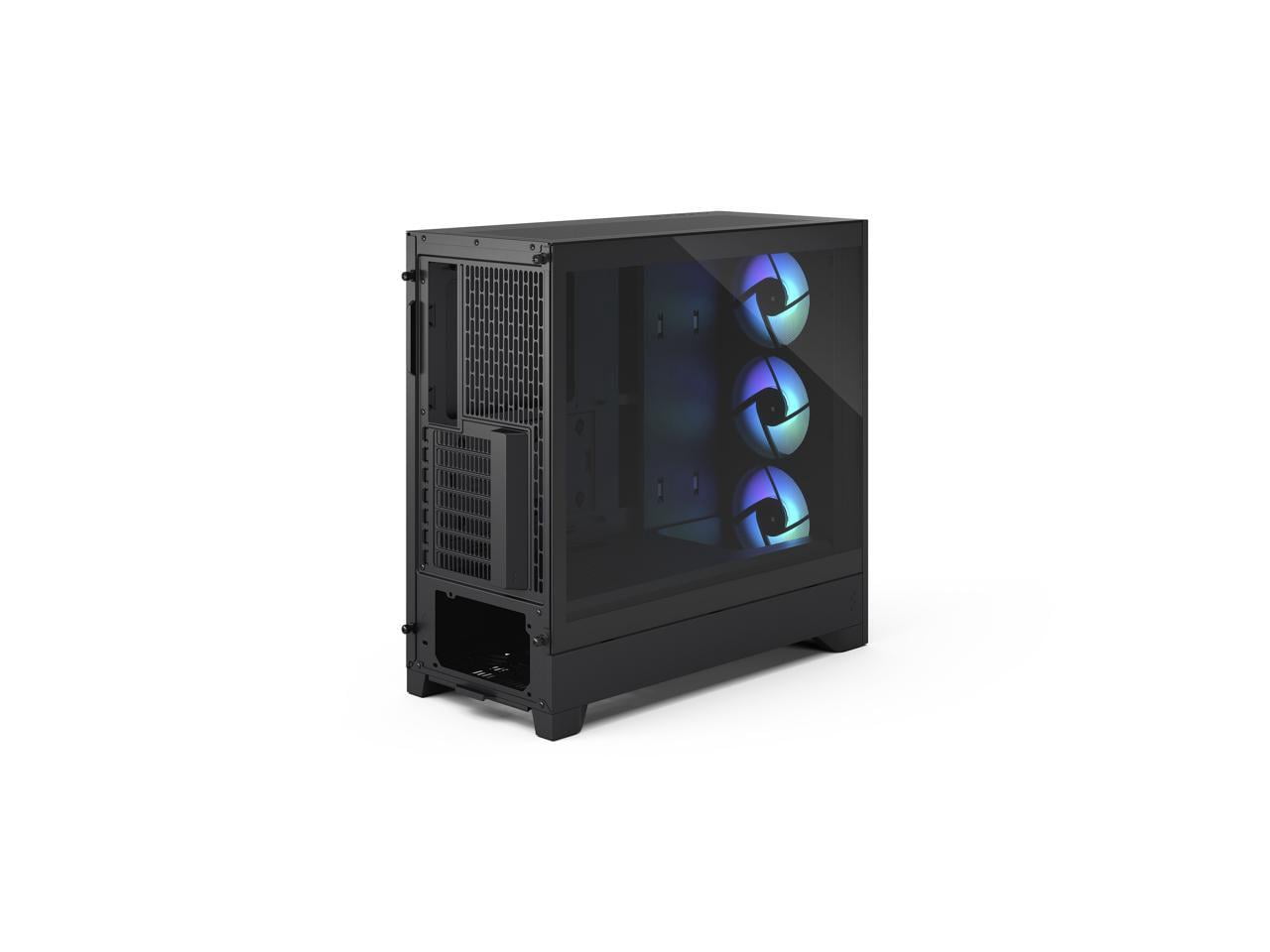 Fractal Design Pop 2 Air Black RGB - Tempered Glass - Performance Airflow PC Gaming Case - Mesh Front Panel - Three 120 mm RGB Fans Included - Spacious Interior - ATX/mATX/ITX Motherboard Support