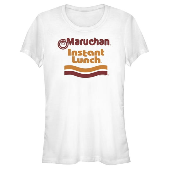 Junior's Maruchan Instant Lunch Label  Graphic Tee White 2X Large