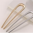 thumbnail image 4 of Bradem French Hair Pins&nbsp;- 5.5 Inch Large U-Shaped, Hair Fork Sticks for Buns, Thick/Long Hair (Women & Girls), 4 of 8