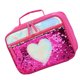 thumbnail image 5 of BRIGHTFUFU Bolsa de almuerzo portátil para niños Paquete de aislamiento de lentejuelas Papel de aluminio Bolsa térmica de picnic Bolsa de almacenamiento de conservación de comidas (rojo), 5 of 8