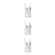 thumbnail image 4 of Camisola de yoga Qarigey Mujer Top Fitness Transpirable Multiusos Piel Cierre Suavidad Blanco L, 4 of 6