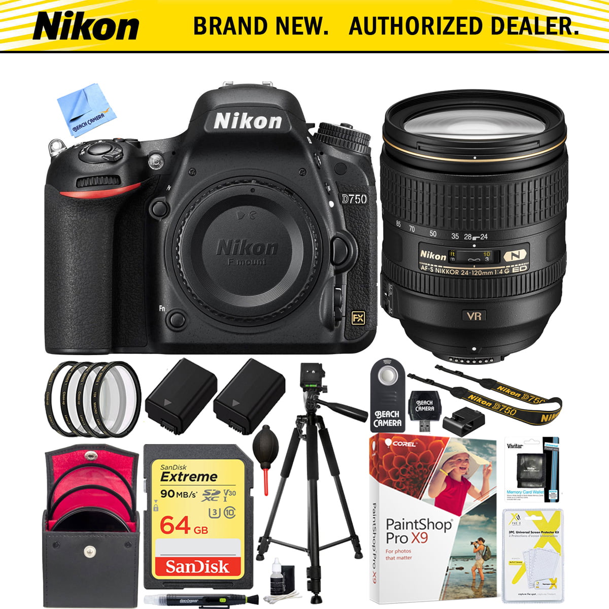 Nikon D850 Navitech Lightweight Aluminium Video Camera Tripod Compatible with The Nikon Z6 Plus lense Nikon D750 