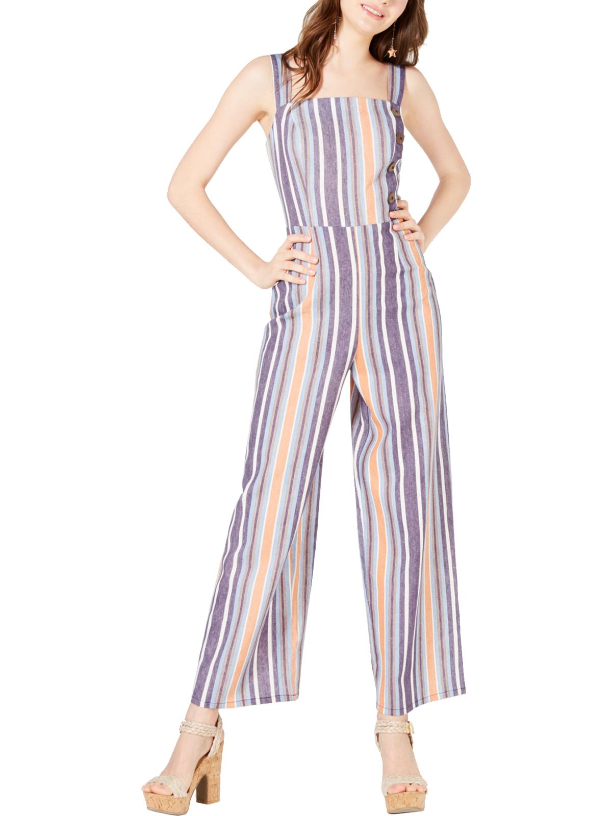 walmart striped jumpsuit