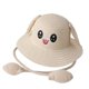 thumbnail image 4 of Sombrero de paja con orejas de conejo Sunnimix para niños ala Ancha Color beige, 4 of 8