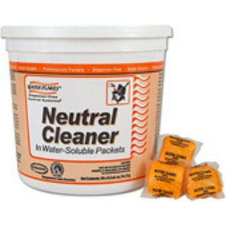 HetayC Water Flakes Neutral Floor Cleaner for in Premeasured Packets (2 Pails per Case; 90 - 0.5 oz. Packets per Pail)