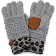 thumbnail image 2 of Gant Côtelé Solide pour Femme avec Embouts Intelligents (G-20)(G-33), 2 of 2