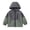 Army Green, variant on Teen Boys Softshell Jacket Size 1-14 Year Color Block Zip up Hooded Windbreaker Jacket Lightweight Fall Winter Casual Outwear with Pockets Army Green Size 2 Years
