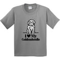 thumbnail image 3 of Inktastic I Love My Goldendoodle Dog Youth T-Shirt, 3 of 5