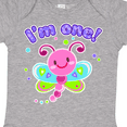 thumbnail image 4 of Inktastic I'm One- dragonfly First Birthday Girls Baby Bodysuit, 4 of 5