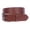 Burgundy, variant on 1 1/2" (38mm) Snap On Plain Leather Jean Belt With Roller Buckle
