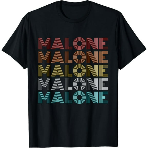 Simple Fit Vintage Retro Malone T-Shirt Gift For Him/Her