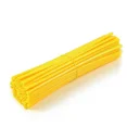 thumbnail image 3 of Cinta de advertencia autoadhesiva de color amarillo y negro con rayas de seguridad para escaleras de fábricas y pisos, 3 of 5
