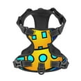 thumbnail image 4 of Lsque Geometry Dash Dog Harness, No-Pull Pet Harness with 2 Leash Clips, Adjustable Soft Padded Dog Vest with Easy Control Handle for Large Dogs-Small, 4 of 9
