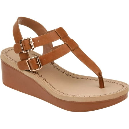 

Women s Journee Collection Wedge Thong Sandals