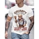 thumbnail image 1 of Men'S Novelty 3D Print Fashion T-Shirt, Polyester Casual Crew Neck Tee, Regular Fit Knit Fabric with Slight Stretch, with Grumpy Old Man Humor Graphic Tee For Adult, Men, Women, Teen, Teenager, Adole, 1 of 6