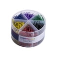 thumbnail image 3 of Officemate OIC - Paper clips - steel - metallic colors, assorted - pack of 450, 3 of 4