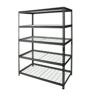 WORKPRO 48-in x 24-in x 72-in 5-Shelf Freestanding Shelves