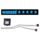 thumbnail image 3 of Nuevas pegatinas LED eléctricas para parabrisas de coche, calcomanías de seguridad, pegatinas decorativas para coche, moto, accesorios exteriores, 3 of 5