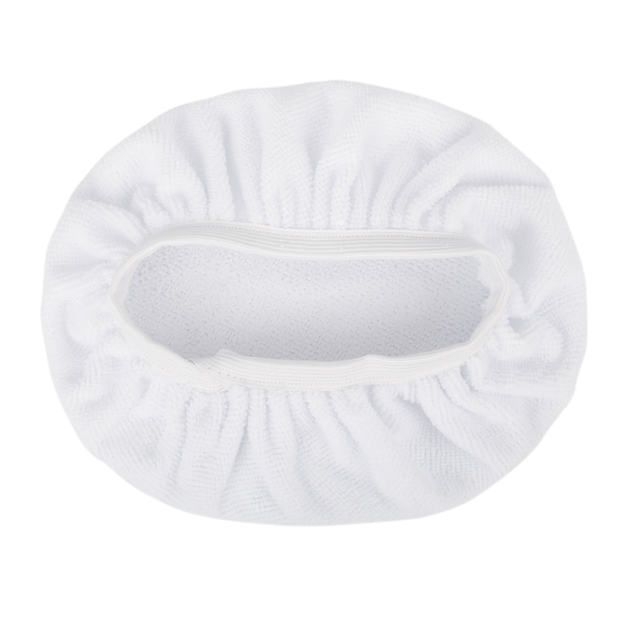 910" White Microfiber Car Polishing Waxing Buffing Pads Cover