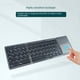 thumbnail image 5 of Teclado Bluetooth Teclado InaláMbrico Plegable Panel TáCtil para IOS/Android/ Tablet Teclado de TeléFono MóVil Plata, 5 of 5