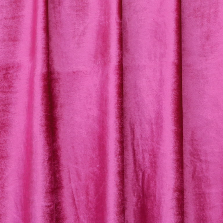 Rose Solid Color Velvet Upholstery Fabric by Decorative Fabrics Direct