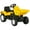 1#Yellow,Iron+Plastic, variant on Aosom Kids Manual Pedal Ride-On Excavator with Front Loader Digger,Ride-On Tractor for 3 Year Old,Yellow,Yellow Iron+Plastic Toys Kids Bikes Riding Toys