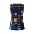 thumbnail image 5 of Fotbe Solar System Womens Loose Fit Casual Flowy Slim-Fit Tank Tops Athletic Round Neck Trendy Sleeveless Summer Tops for Gym and Yoga-Small, 5 of 9