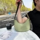 thumbnail image 1 of Bolsas De Hombro Moda mujer cadena de color puro PU Bolso de hombro Casual Hobos Bolso (verde), 1 of 6