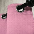 thumbnail image 3 of Ambesonne Pale Pink Grommet Curtain, Rococo Style Damask, 50" x 84", Pink Pale Pink, 3 of 6