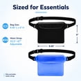 thumbnail image 6 of Waterproof Dry Bag - Swimming Bags Fishing Bags Punch with Waist Strap Screen Touchable with Adjustable Belt for Snorkeling Boating Fishing Kay, 6 of 7