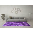 thumbnail image 3 of Ahgly Company Indoor Rectangle Abstract Pink Modern Area Rugs, 7' x 9', 3 of 4
