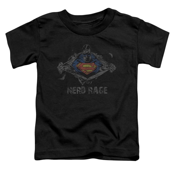 Superman - Nerd Rage - Toddler Short Sleeve Shirt - 3T