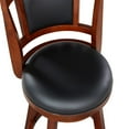 thumbnail image 5 of Boraam Avianna 29" Swivel Barstool, Cherry Finish, 5 of 7
