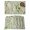 LightGreen Beige, variant on Green Leaves Placemats Set of 4, Elegant Pastoral Summer Botanical Leaf Placemats for Dining Table, Place Mats for Kitchen Tabletop, Waterproof Wipeable Dining Table Mats Set