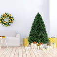 thumbnail image 2 of Gymax Fiber Optic 4'Artificial Christmas Tree PVC Material Metal Stand Holidy Decoration, 2 of 9