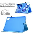 thumbnail image 3 of Allytech iPad Pro 11 Case 2021/2020/2018, Slim Fit Flip Multi Angle Stand Smart Cover Auto Sleep Wake Shockproof Protection Anti-scratch Case for Apple iPad Pro 11 1st 2nd 3rd Gen - Butterfly, 3 of 7