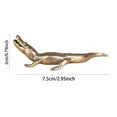 thumbnail image 2 of Brass Desktop Ornament for Home Decoration and Unique Coffee Table Piece, 2 of 5