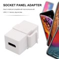 thumbnail image 4 of Insertos de acoplador a USB 3.1 Tipo C Puerto de cable de enchufe Keystone Jack para panel de salida de placa de pared Barbie Nuevos Originales, 4 of 9