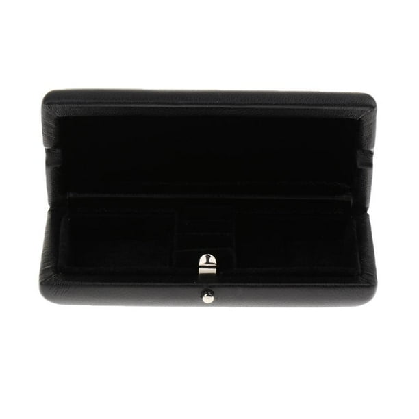 1 Pieza Caja de Almacenamiento de Oboe Reeds Organizador Cañas de material cuero PU Único para Hombres,Mujeres, Guitarristas