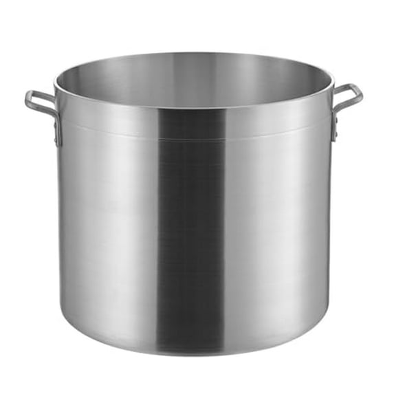 Soro Essentials- 80 qt. Heavy Weight Aluminum Stock Pot- 6mm Thickness Cooking Stock Pot for Pasta Soup Stew Pot Simmering Pot for Soup Seafood Stock Home Restaurant and Catering