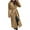 Khaki Womens Jackets Clearance, variant on BSDJILFG Long Jackets for Women Long Trench Coats Fleece Lined Cardigan Dressy Belted Formal Casual Suit Jacket Notched Collar Warm Fuzzy Outerwear Jackets