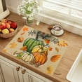 thumbnail image 3 of AUQ Pumpkins Maple Leaves Fall Placemats,12X16 Inch Seasonal Autumn Thanksgiving Table Mats for Party Kitchen Dining Decoration Thanksgiving Placemats, 3 of 7