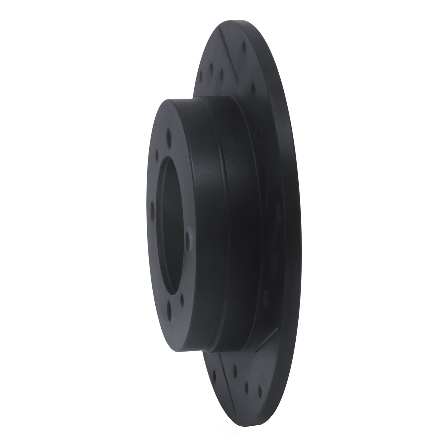 Dynamic Friction Company 633-72011R DFC Brake Rotor - Drilled And Slotted - Black
