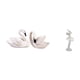 thumbnail image 1 of Figura de cisne de resina, escultura de bailarina, adorno de escritorio, artístico y moderno, de resina resistente, ideal para bodas, fiestas, hogar,, 1 of 8